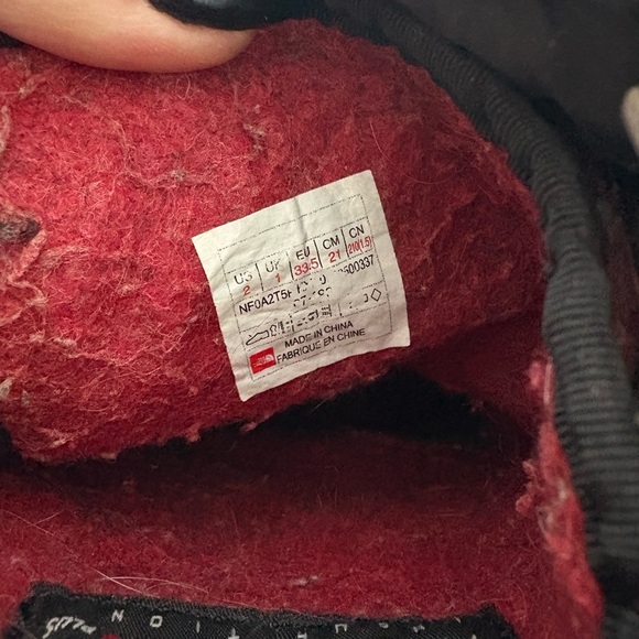 The North Face kids Alpenglow lV waterproof boots winter size 2 - Picture 5 of 6